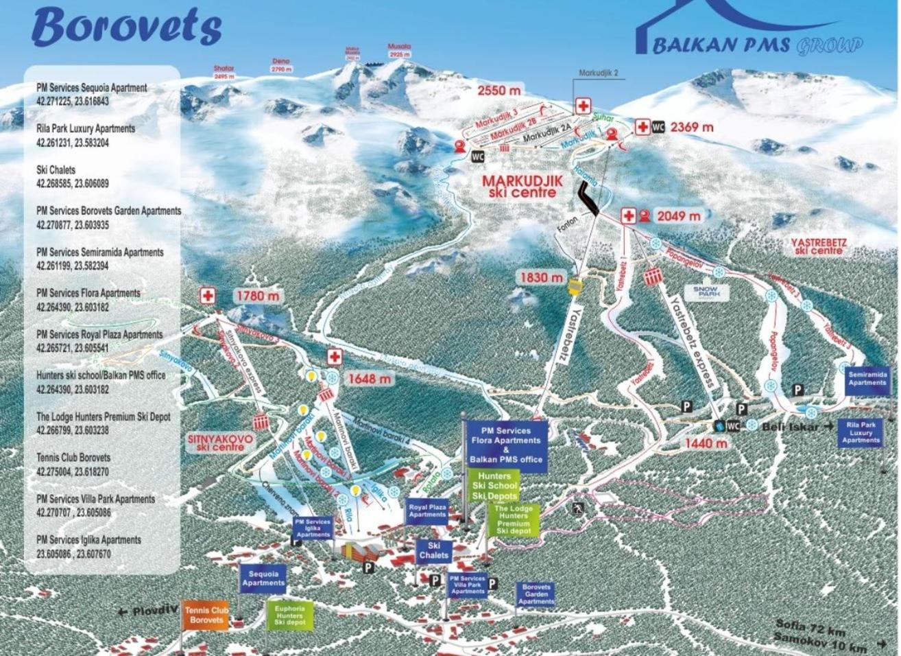 Boro Green Holiday Village Borovets Eksteriør bilde